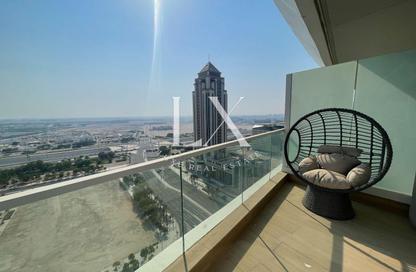 Apartment - 1 Bedroom - 2 Bathrooms for rent in Lusail Marina Heights - Marina District - Lusail