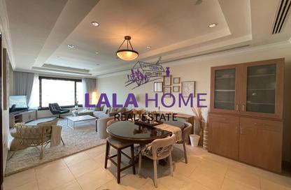 Apartment - 2 Bedrooms - 2 Bathrooms for rent in East Porto Drive - Porto Arabia - The Pearl Island - Doha