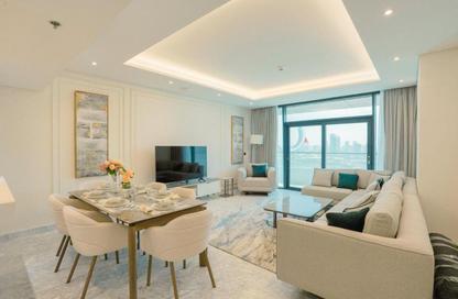 Apartment - 2 Bedrooms - 3 Bathrooms for rent in Marina Residences 195 - Marina District - Lusail