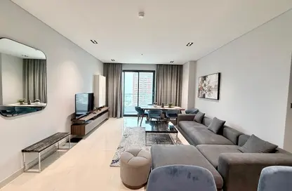 Apartment - 1 Bedroom - 2 Bathrooms for rent in Lusail Marina Heights - Marina District - Lusail