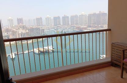 Apartment - 2 Bedrooms - 3 Bathrooms for sale in East Porto Drive - Porto Arabia - The Pearl Island - Doha
