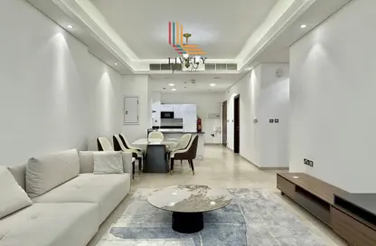 Apartment - 2 Bedrooms - 3 Bathrooms for rent in Lusail Marina Heights - Marina District - Lusail