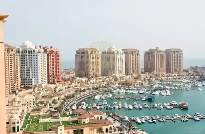 Apartment - 2 Bedrooms - 2 Bathrooms for sale in East Porto Drive - Porto Arabia - The Pearl Island - Doha