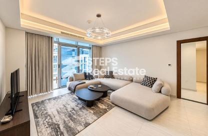 Apartment - 1 - 2 for rent in Crystal Residence - Gewan Island - The Pearl Island - Doha Apartment - 1 - 2 for rent in Crystal Residence - Gewan Island - The Pearl Island - Doha