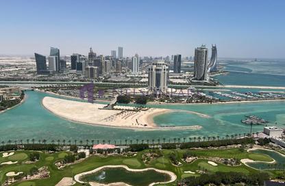 Apartment - 1 Bedroom - 2 Bathrooms for rent in Abraj Bay - Abraj Quartiers - The Pearl Island - Doha