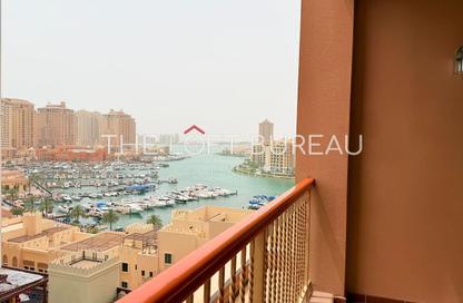 Apartment - Studio - 1 Bathroom for rent in East Porto Drive - Porto Arabia - The Pearl Island - Doha