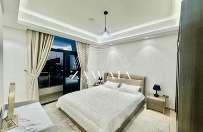 Apartment - 2 Bedrooms - 2 Bathrooms for rent in Lusail Marina Heights - Marina District - Lusail