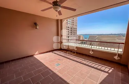 Apartment - 1 Bedroom - 1 Bathroom for rent in Burj Eleganté - Porto Arabia - The Pearl Island - Doha