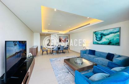 Apartment - 2 Bedrooms - 3 Bathrooms for rent in Abraj Bay - Abraj Quartiers - The Pearl Island - Doha