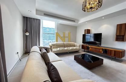 Apartment - 3 Bedrooms - 4 Bathrooms for rent in C View Residence - Marina District - Lusail