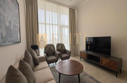 Apartment - 1 Bedroom - 2 Bathrooms for rent in Lusail Marina Heights - Marina District - Lusail