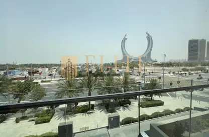 Apartment - 1 Bedroom - 2 Bathrooms for rent in Lusail Marina Heights - Marina District - Lusail