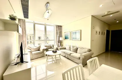 Apartment - 2 Bedrooms - 2 Bathrooms for rent in Lusail Marina Heights - Marina District - Lusail