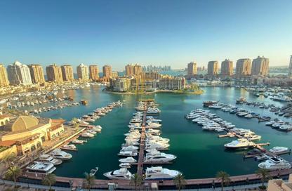Apartment - 2 Bedrooms - 3 Bathrooms for rent in East Porto Drive - Porto Arabia - The Pearl Island - Doha
