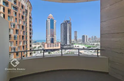 Apartment - 2 Bedrooms - 2 Bathrooms for rent in Lusail Marina Heights - Marina District - Lusail