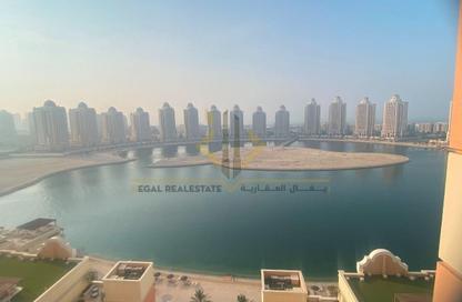 Apartment - Studio - 1 Bathroom for rent in Viva West - Viva Bahriyah - The Pearl Island - Doha