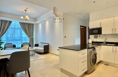 Apartment - 2 Bedrooms - 2 Bathrooms for rent in Lusail Marina Heights - Marina District - Lusail