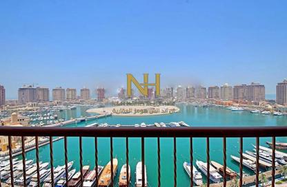 Apartment - 2 Bedrooms - 3 Bathrooms for rent in East Porto Drive - Porto Arabia - The Pearl Island - Doha Apartment - 2 Bedrooms - 3 Bathrooms for rent in East Porto Drive - Porto Arabia - The Pearl Island - Doha