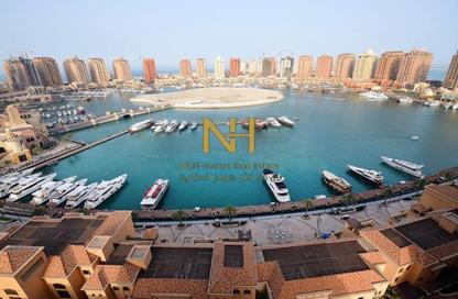 Apartment - 2 Bedrooms - 3 Bathrooms for rent in East Porto Drive - Porto Arabia - The Pearl Island - Doha