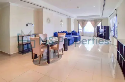 Apartment - 1 Bedroom - 2 Bathrooms for rent in West Porto Drive - Porto Arabia - The Pearl Island - Doha