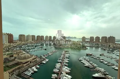 Apartment - Studio - 1 Bathroom for rent in West Porto Drive - Porto Arabia - The Pearl Island - Doha