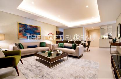 Apartment - 3 Bedrooms - 4 Bathrooms for rent in Abraj Bay - Abraj Quartiers - The Pearl Island - Doha Apartment - 3 Bedrooms - 4 Bathrooms for rent in Abraj Bay - Abraj Quartiers - The Pearl Island - Doha