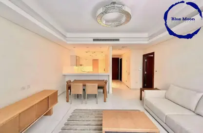 Apartment - 1 Bedroom - 2 Bathrooms for rent in Crystal Residence - Gewan Island - The Pearl Island - Doha