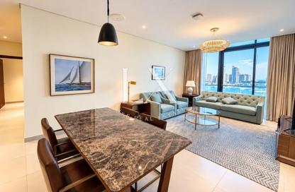 Apartment - 2 - 3 for rent in Lusail Marina Heights - Marina District - Lusail
