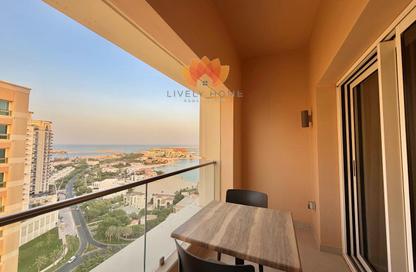 Apartment - Studio - 1 Bathroom for rent in Al Mutahidah Tower - Viva Bahriyah - The Pearl Island - Doha