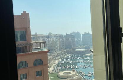 Apartment - Studio - 1 for rent in West Porto Drive - Porto Arabia - The Pearl Island - Doha