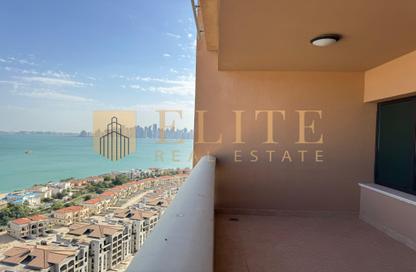 Apartment - 2 Bedrooms - 1 Bathroom for rent in East Porto Drive - Porto Arabia - The Pearl Island - Doha