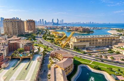 Apartment - 2 - 3 for rent in Viva West - Viva Bahriyah - The Pearl Island - Doha