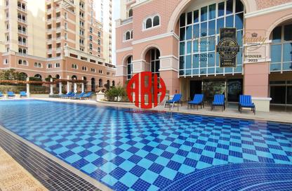 Apartment - Studio - 1 Bathroom for rent in Viva West - Viva Bahriyah - The Pearl Island - Doha