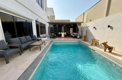 فيلا - 5 غرف نوم - 8 حمامات للايجار في الثمامة - الثمامة - الدوحة