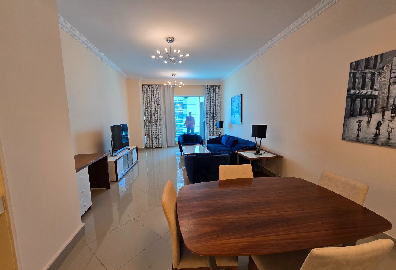 Furnished 2BHK | 130 SQM | Balcony | West Bay