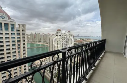 (بنتهاوس  (روف - 3 غرف نوم - 5 حمامات للايجار في حدائق فلورستا - حدائق فلورستا - جزيرة اللؤلؤة - الدوحة