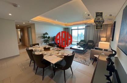 Apartment - 2 Bedrooms - 3 Bathrooms for rent in Abraj Bay - Abraj Quartiers - The Pearl Island - Doha