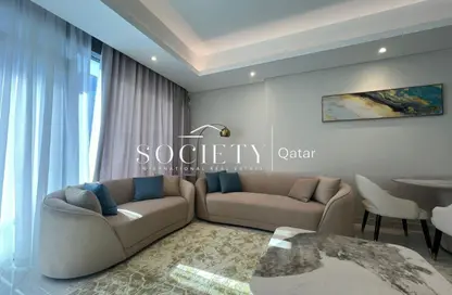 Apartment - 1 Bedroom - 2 Bathrooms for rent in Lusail Residence - Marina District - Lusail