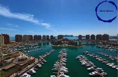 Apartment - Studio - 1 Bathroom for rent in East Porto Drive - Porto Arabia - The Pearl Island - Doha