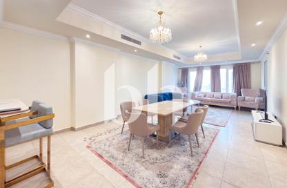 Apartment - 2 Bedrooms - 3 Bathrooms for rent in East Porto Drive - Porto Arabia - The Pearl Island - Doha