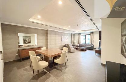 Apartment - 1 Bedroom - 2 Bathrooms for rent in West Porto Drive - Porto Arabia - The Pearl Island - Doha