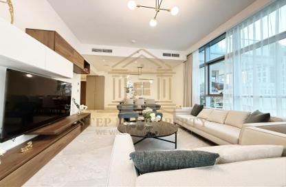 Apartment - 2 Bedrooms - 3 Bathrooms for rent in Lusail Residence - Marina District - Lusail