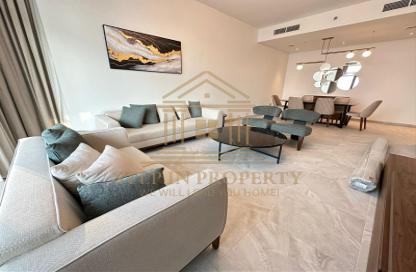 Apartment - 2 Bedrooms - 3 Bathrooms for rent in Lusail Residence - Marina District - Lusail