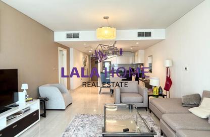 Apartment - 1 Bedroom - 2 Bathrooms for rent in Lusail Marina Heights - Marina District - Lusail Apartment - 1 Bedroom - 2 Bathrooms for rent in Lusail Marina Heights - Marina District - Lusail