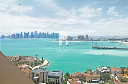 شقة - 2 غرف نوم - 3 حمامات للايجار في برج 4 - بورتو أرابيا - جزيرة اللؤلؤة - الدوحة