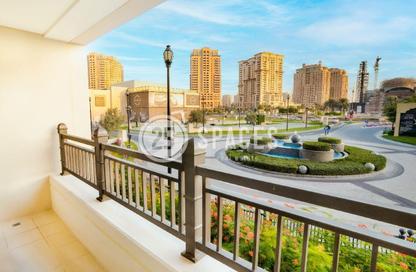 تاون هاوس - 2 غرف نوم - 3 حمامات للايجار في ابراج باي - منطقة الأبراج - جزيرة اللؤلؤة - الدوحة