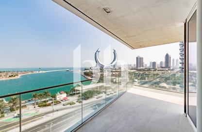Apartment - 2 Bedrooms - 3 Bathrooms for rent in Lusail Marina Heights - Marina District - Lusail