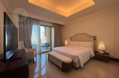 شقة - غرفة نوم - 2 حمامات للايجار في The St. Regis Marsa Arabia Island - Marsa Arabia - جزيرة اللؤلؤة - الدوحة