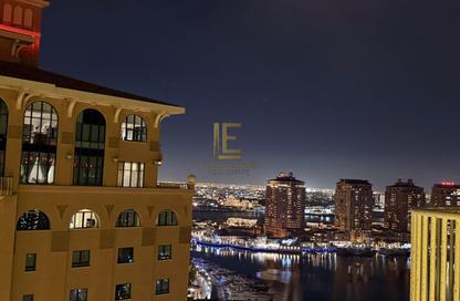 Apartment - 1 Bedroom - 2 Bathrooms for rent in East Porto Drive - Porto Arabia - The Pearl Island - Doha