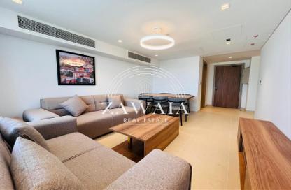 Apartment - 2 Bedrooms - 4 Bathrooms for rent in Al Salam Tower - Corniche Road - Corniche Road - Doha